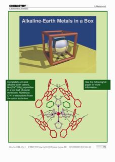 SSupramolecular chemistry C-H···pi bonding network in an ion-pair S. Harder* F, Feil, T. Repo Chem. Eur. J. 2002, 8, 1991-1999. S. Harder* and M. H. Prosenc, Angew. Chem 1996, 108, 101-103, Angew. Int. Ed. Engl. 1996, 35, 97-99.