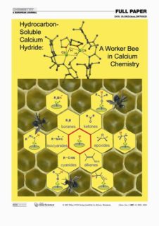 Calcium hydride chemistry Scope of reactions for a well-defined hydrocarbon- soluble calcium hydride complex J. Spielmann and S. Harder* Chem. Eur. J. 2007, 13, 8928-8938.